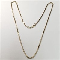10K YELLOW GOLD 11.80G 19"  NECKLACE