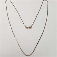 10K YELLOW GOLD 2.74G 20"  NECKLACE
