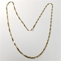 10K YELLOW GOLD 4.14G 20"  NECKLACE