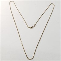 10K YELLOW GOLD 3.52G 20"  NECKLACE