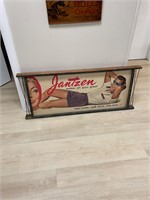 Rare Antique Jantzen Swimsuit Advertising Sign