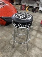 ROUTE 66 BAR STOOL