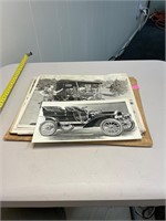 Antique Black and White Car Photos
