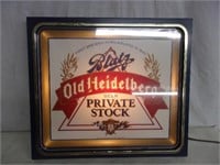 Vintage Blatz "Old Heidelberg" Logo Bar Sign