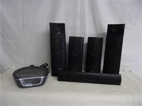 Sony Speakers, Alarm Clock & Misc Electronics