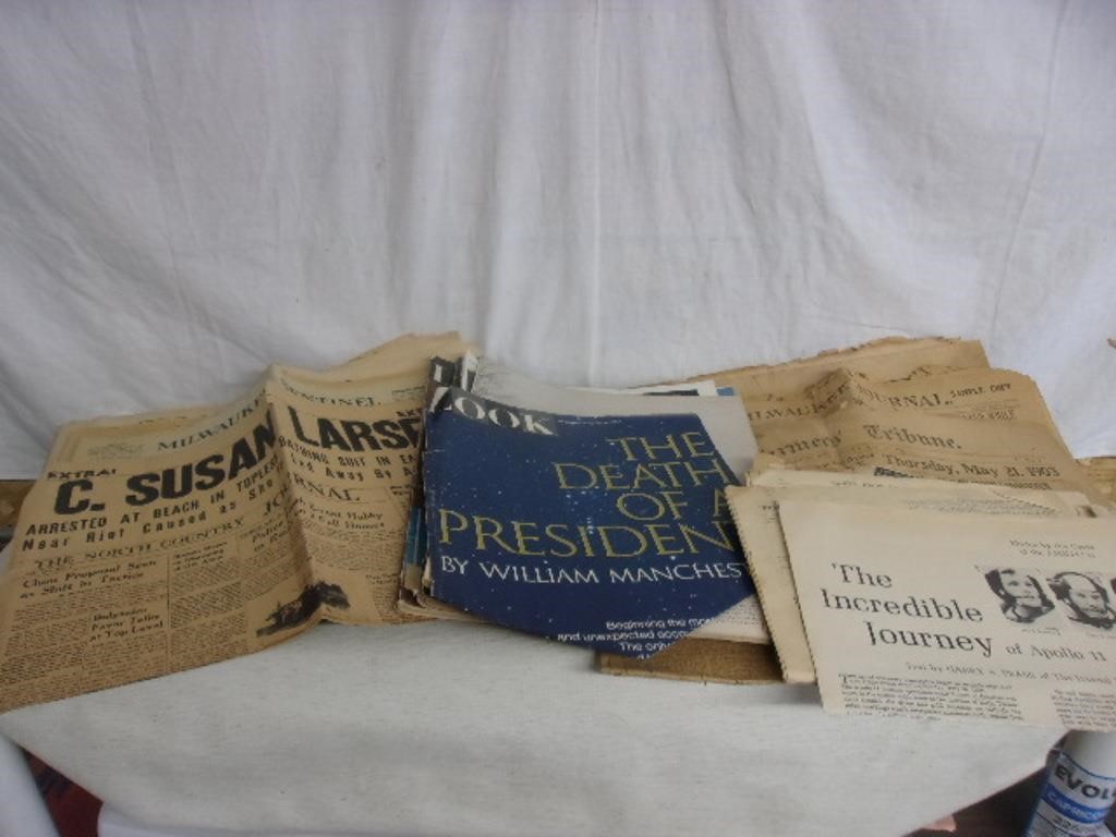 Old Newspapers & Magazines