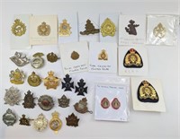 Vintage Canadian Military Badges