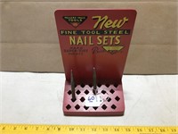Miller Falls Tools Nail Set Counter Display