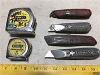 Stanley Tapes & Utility Knives