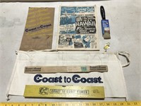 Coast to Coast- Nail Apron, Paint Stirrer, Level