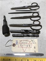Keen Kutter- Scissors, Screwdriver, Files, Bits,