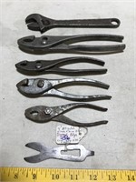 Pliers, Adj. & Alligator Wrenches