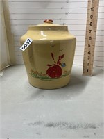 1920-50 Red Wing Saffron Ware cookie jar