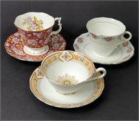 Vtg English Tea Cup and Saucer Sets