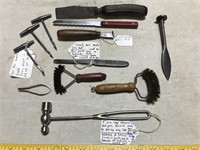 Race Knife, Others, Sm. Hammer, Brushes, etc.