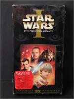 Star Wars Phantom Menace VHS Sealed
