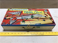 American Junior Carpenter Tool Chest w/Tools