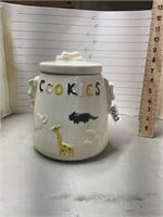 1950s American Bisque - Animal Cracker cookie jar