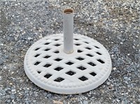 Painted Cast Iron Decorative Umbrella Stand