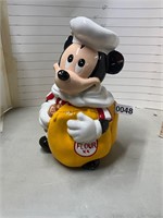 Mickey Mouse with Flour Sack cookie jar
