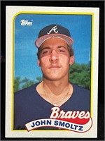 John Smoltz Atlanta Braves 1989 Topps #382