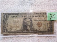 U.S. Silver certificate 1935A Brown Seal