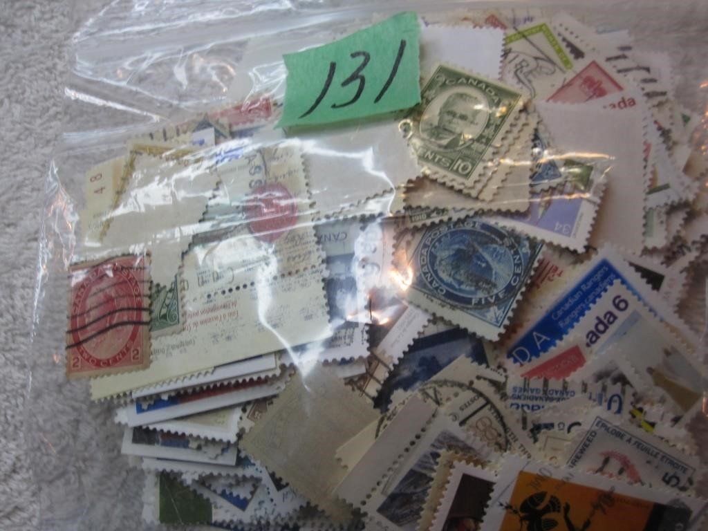 150 Plus Canadian stamps Used