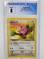 Jigglypuff CGC Graded 8 nm/mint Pokémon Card
