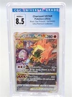 Charizard CGC Graded 8.5 nm/mint+ Pokémon Card