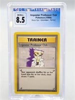 Imposter Professor Oak CGC 8.5 nm/mint+ Pokémon