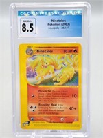 Ninetales CGC Graded 8.5 nm/mint+ Pokémon Card