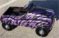 Custom Pedal Car Metallic Paint