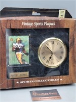 Sports Plaque Clock