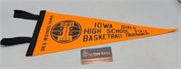 Iowa Girl's Basketball Pennant