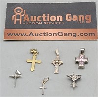 Silver 925 Cross Pendants