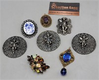 Brooches Pins Pendants