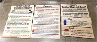 3 Double Sided Posters 1942 28"×41.5"