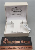 Earrings 10K Diamond Fascination