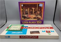 Puzzle & Monopoly Game