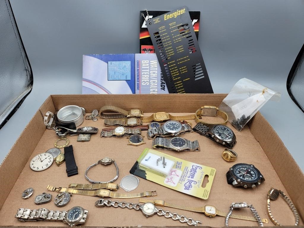 Watches, Parts etc