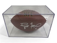 Brett Favre Autographed Football