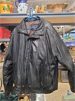 Leather Coat Size 3XT Canyon Ridge