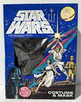 (PQ) Star Wars 1977 Costume and Mask of Dark