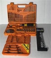 (T) Allied Drill bit and Black & Decker tool set