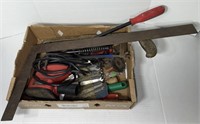 (T) Tools Including Sander, Saws , Square and