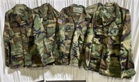 (RL) 5 U.S Army Camouflage Jackets (bidding on