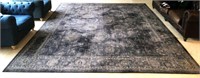 Noursin Dark Blue Area Rug