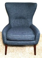 Armless Wingback Upholstered Chair