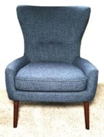 Armless Wingback Upholstered Chair