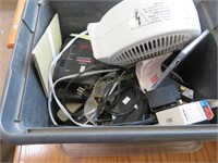 Lot: Personal Heater, Modems, Phones, more